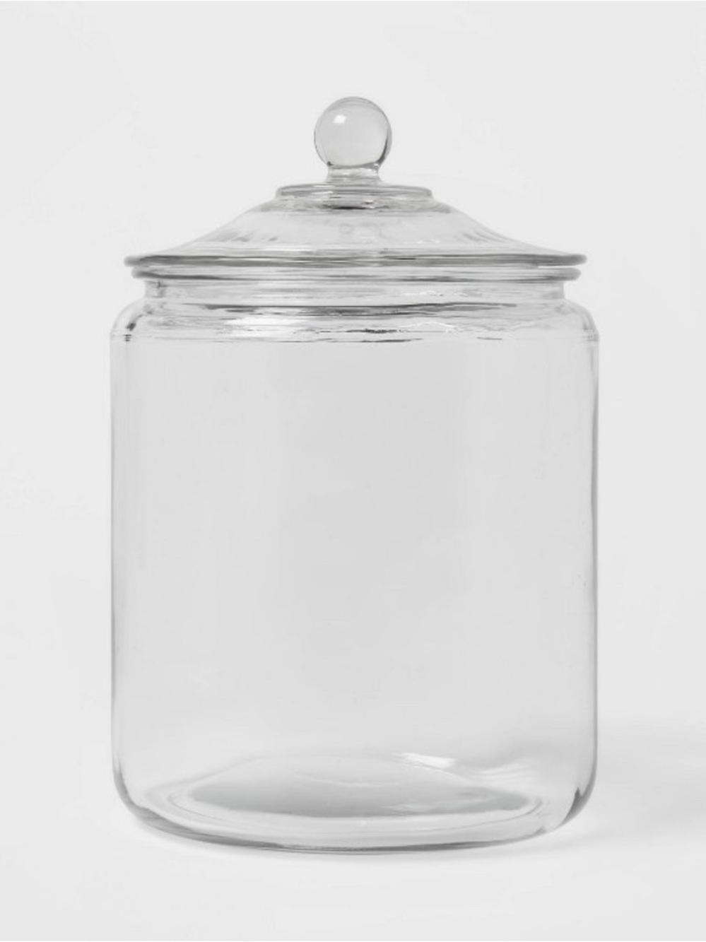 Threshold Clear Glass Jar with Lid